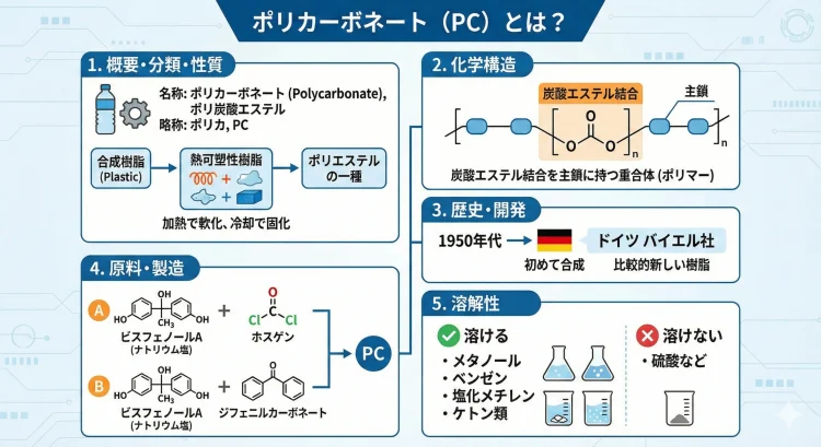 ポリカーボネートについて解説します
