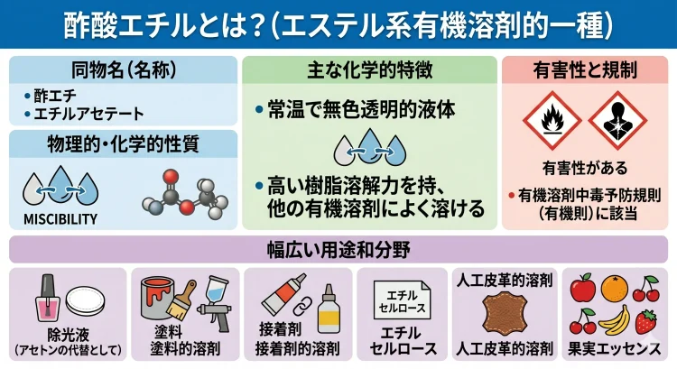 酢酸エチルとは？