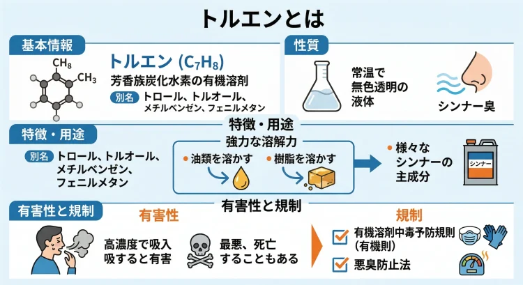 トルエンについての解説