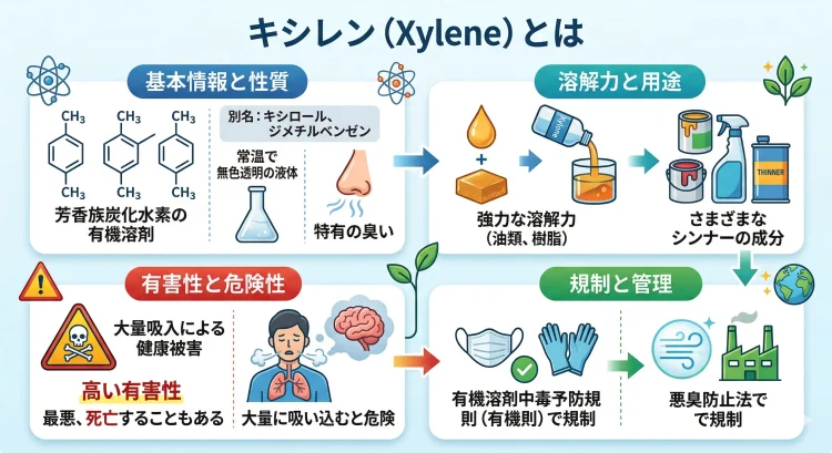 キシレンについての解説