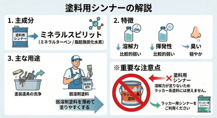 塗料用シンナー解説