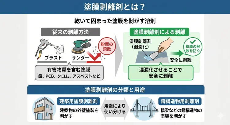 塗膜剥離剤について