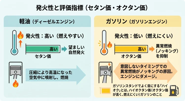 セタン価オクタン価